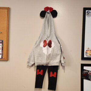 Minnie Mouse 2PC Pants and Jacket Size 3T